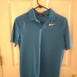 Boys Nike golf polo sz XL blue